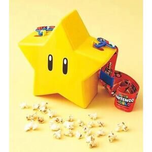 NWT Super Nintendo World Star Popcorn Bucket